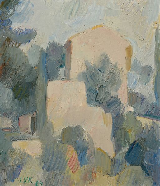 Fichier:Kirschl Provenzalische Landschaft 1964.jpg