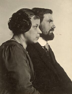 Fanny et Richard Harlfinger, 1905