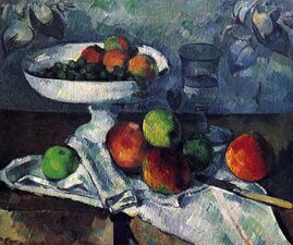 Paul Cézanne, Nature morte au compotier, 1879/80