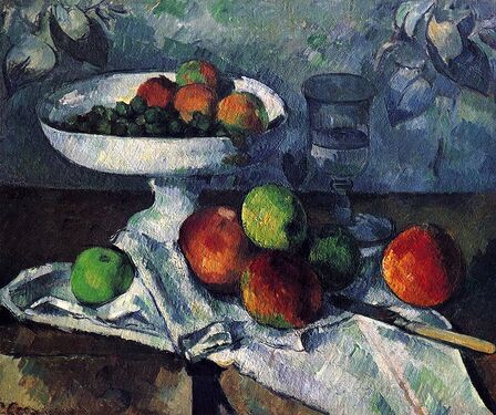 Paul Cézanne, Nature morte au compotier, 1879/80