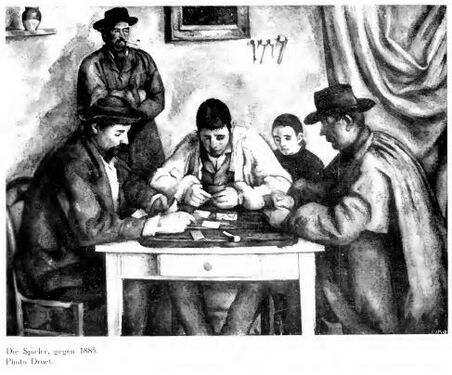 Paul Cézanne, Les Joueurs de cartes, 1885