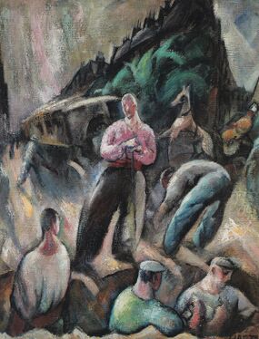 Felix Albrecht Harta, Carrefour parisien, 1913
