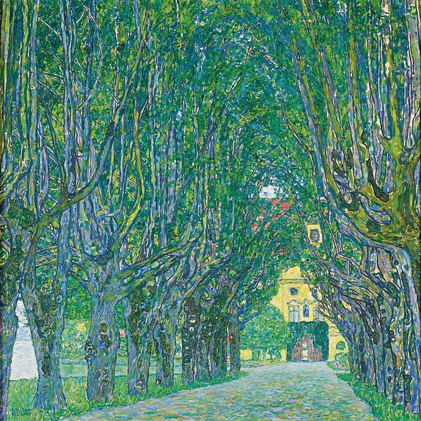 Fichier:1280px-Gustav Klimt - Allee zum Schloss Kammer - 2892 - Österreichische Galerie Belvedere.jpg