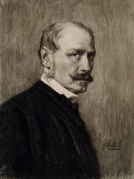 Fichier:IMAGE 1 August von Pettenkofen. Photogravure von William Unger nach einer Zeichnung von Franz von Lenbach.jpg