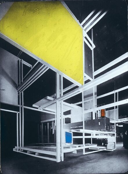 Fichier:20 Friedrich Kiesler, Raumstadt, Paris 1925 © Österreichische Lillian und Friedrich Kiesler Stiftung,.jpg