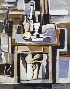 Ernst Paar, Nature morte avec cruche, 1934