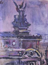 Oskar Kokoschka, Opéra de Paris, 1924