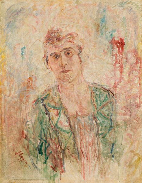 Fichier:35 Jean Egger, Sophie Szeps-Clemenceau, 1925 © im Kinsky, WIen.jpeg