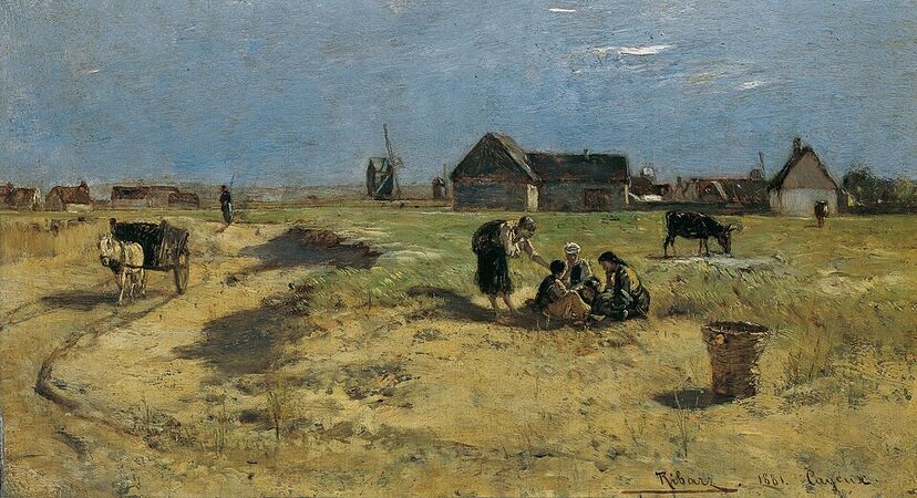 Paysage de Cayeux (1881)