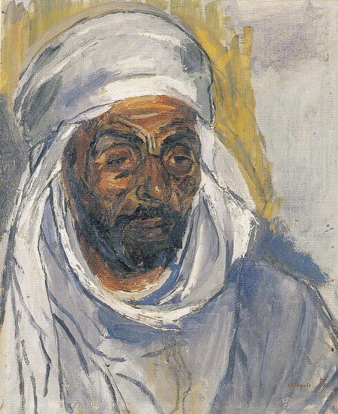 Fichier:16 Franz Wiegele, Beduine, um 1917, Privatbesitz.jpg